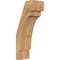 Ekena Millwork 5 1/2"W x 8"D x 20"H Merced Smooth Knee Brace, Western Red Cedar BRC06X08X20MRC00SWR - alternate 1